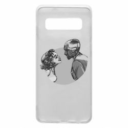 Чехол для Samsung S10 Retro Wanda and Vision - PrintSalon