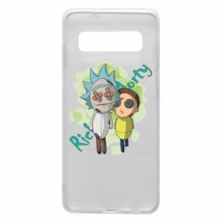 Чехол для Samsung S10 Rick and Morty voodoo doll - PrintSalon