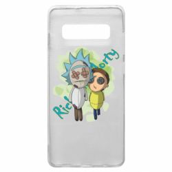 Чехол для Samsung S10+ Rick and Morty voodoo doll - PrintSalon