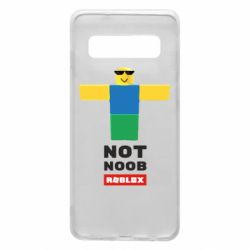 Чехол для Samsung S10 Roblox Not Noob