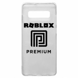 Чехол для Samsung S10+ Roblox Premium - PrintSalon