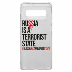 Чехол для Samsung S10+ Russia is a terrorist - PrintSalon