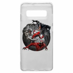 Чохол для Samsung S10+ Сімбіоти і людина павук - PrintSalon