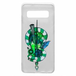 Чехол для Samsung S10 Символы Слизерина