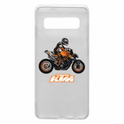 Чехол для Samsung S10 Sport Bike Art - PrintSalon