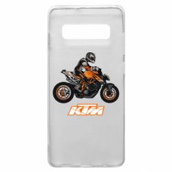 Чехол для Samsung S10+ Sport Bike Art - PrintSalon