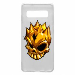 Чохол для Samsung S10 Standoff - Gold Skull