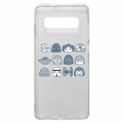 Чехол для Samsung S10+ Star wars icons - PrintSalon