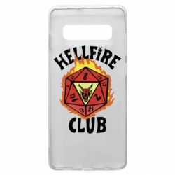Чехол для Samsung S10+ Stranger Things: Hellfire club - PrintSalon