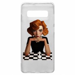 Чехол для Samsung S10+ The Queen's Gambit art - PrintSalon