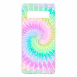 Чохол для Samsung S10 Tie dye spiral - PrintSalon