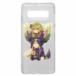 Чехол для Samsung S10+ Тигнари с Коллеи - PrintSalon