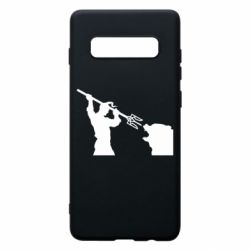 Чехол для Samsung S10+ Тризубом по морде - PrintSalon