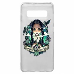 Чехол для Samsung S10+ Уэнздей арт - PrintSalon