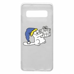 Чехол для Samsung S10 Украинский кот саймона с подарком - PrintSalon