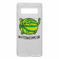 Чехол для Samsung S10 Watermeowloon - PrintSalon