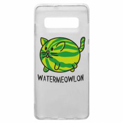 Чехол для Samsung S10+ Watermeowloon - PrintSalon