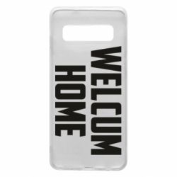 Чехол для Samsung S10 Welcum Home - PrintSalon