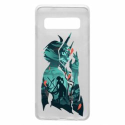 Чехол для Samsung S10 Xiao silhouette - PrintSalon