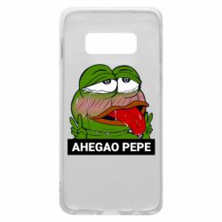 Чехол для Samsung S10e Аhegao PePe - PrintSalon
