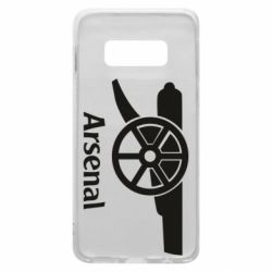 Чехол для Samsung S10e Arsenal simple logo - PrintSalon