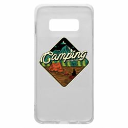 Чехол для Samsung S10e Camping and forest - PrintSalon