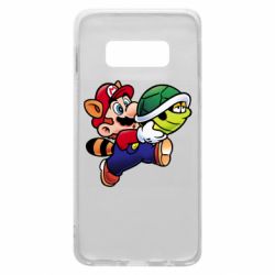 Чехол для Samsung S10e Cute Mario with turtle - PrintSalon