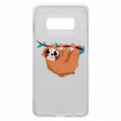 Чехол для Samsung S10e Cute sloth - PrintSalon