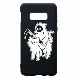 Чохол для Samsung S10e Death and cat - PrintSalon
