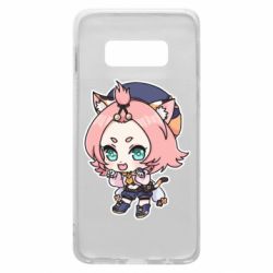 Чехол для Samsung S10e Genshin Impact chibi Diona - PrintSalon