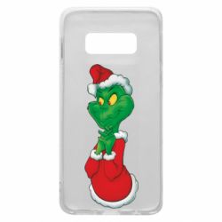 Чехол для Samsung S10e Гринч потирает руки - PrintSalon
