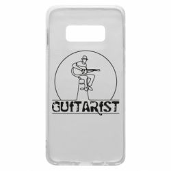 Чехол для Samsung S10e Guitar player. - PrintSalon