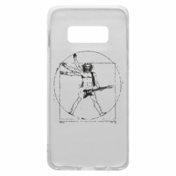 Чехол для Samsung S10e Guitarist Da Vinci - PrintSalon