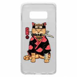 Чехол для Samsung S10e Japanese Akatsuki cat - PrintSalon