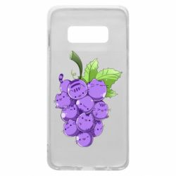 Чехол для Samsung S10e Кот-виноград - PrintSalon