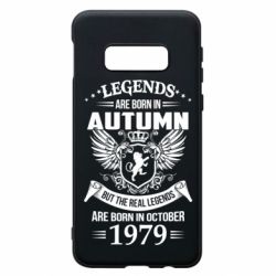 Чехол для Samsung S10e Легенды рождаются. Ваш месяц год рождения (англ.) - PrintSalon
