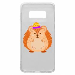 Чехол для Samsung S10e Little hedgehog in a hat - PrintSalon