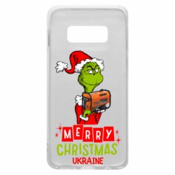 Чохол для Samsung S10e З Різдвом Христовим Україно-Грінч і Генератор - PrintSalon