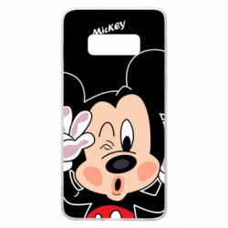 Чехол для Samsung S10e Mickey Kiss - PrintSalon