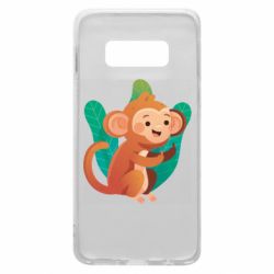 Чехол для Samsung S10e Monkey. Fuck You - PrintSalon