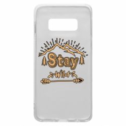 Чехол для Samsung S10e Mountains - Stay Wild - PrintSalon