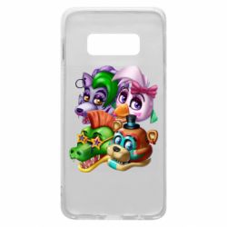 Чехол для Samsung S10e Персонажи FNAF - PrintSalon