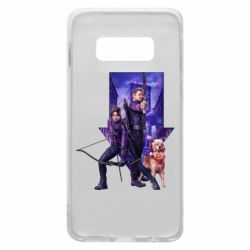 Чехол для Samsung S10e Соколиный глаз и Кейт Бишоп - PrintSalon