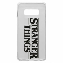 Чехол для Samsung S10e Stragner Things Logo - PrintSalon