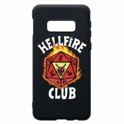Чехол для Samsung S10e Stranger Things: Hellfire club - PrintSalon