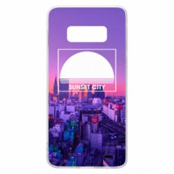Чохол для Samsung S10e Sunset city - PrintSalon