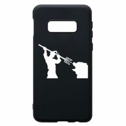 Чехол для Samsung S10e Тризубом по морде - PrintSalon