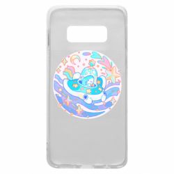 Чехол для Samsung S10e Ultra cute shark - PrintSalon