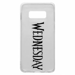 Чохол для Samsung S10e Wednesday logo - PrintSalon