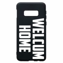 Чехол для Samsung S10e Welcum Home - PrintSalon